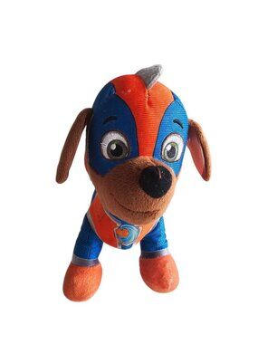 Paw Patrol Zuma Plush Stuffed Toy Dog 8" Tall Spin Master 2016 Nickelodeon